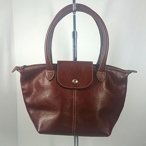 Los Robles Polo Time Vintage Brown Mini Tote Bag